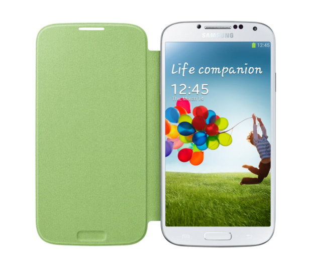 Etui Flipcover do Samsung Galaxy S4 żółtozielone - 214610 - zdjęcie
